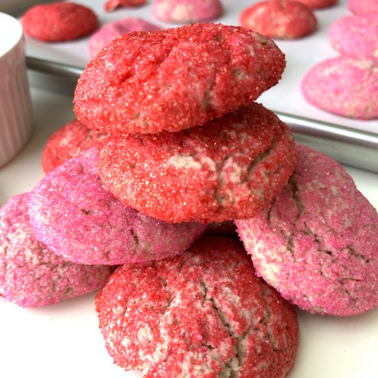 Strawberry Sugar Cookies