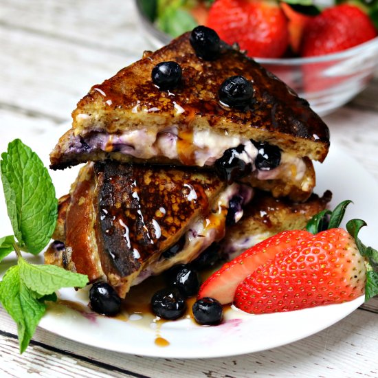 Low Carb Stuffed French Toast