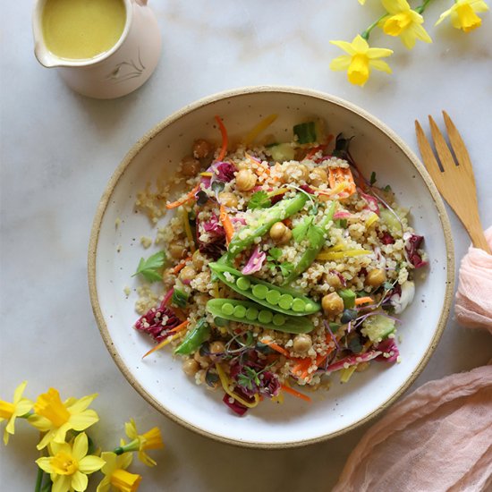 Quinoa Salad with Meyer Lemon