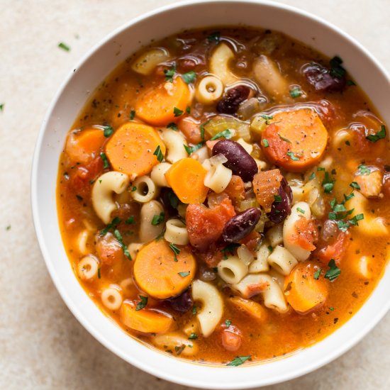 Instant Pot Pasta e Fagioli