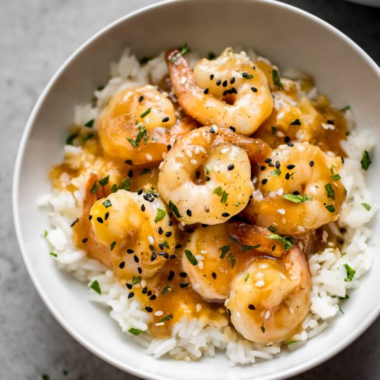 Sesame Ginger Shrimp