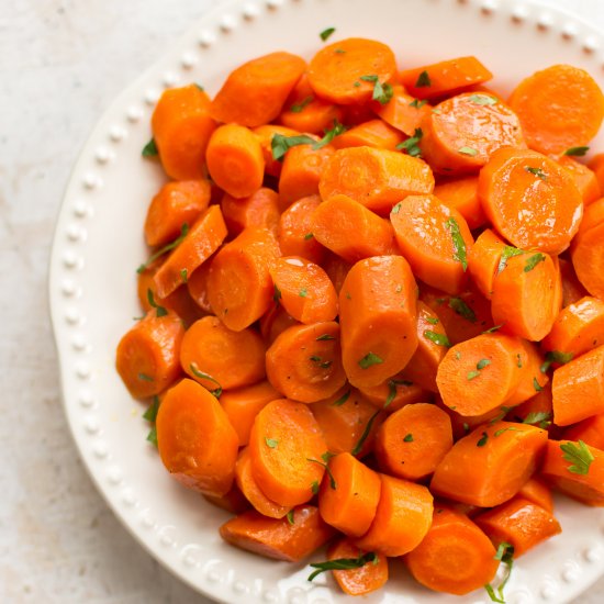 Crockpot Honey Glazed Carrots