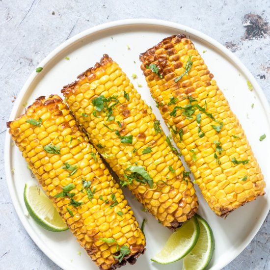 Mexican Air Fryer Corn On The Cob