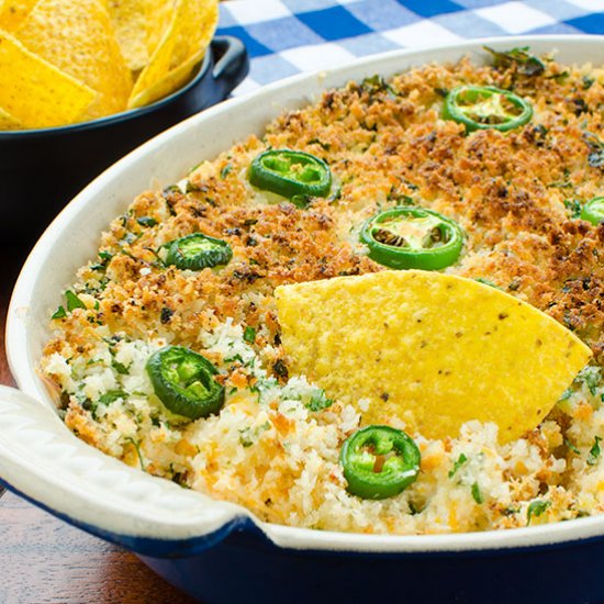 Baked Jalapeño Popper Dip