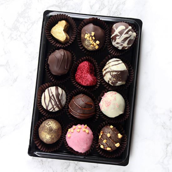 Vegan Valentine’s Truffles