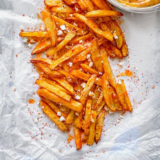 Air Fryer Buffalo French Fries