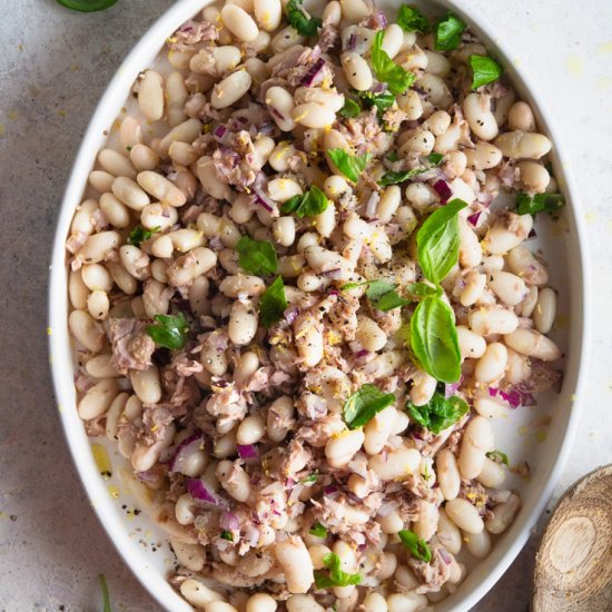 Tuna White Bean Salad