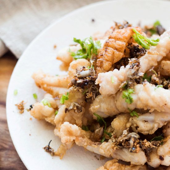 Salt and pepper squid