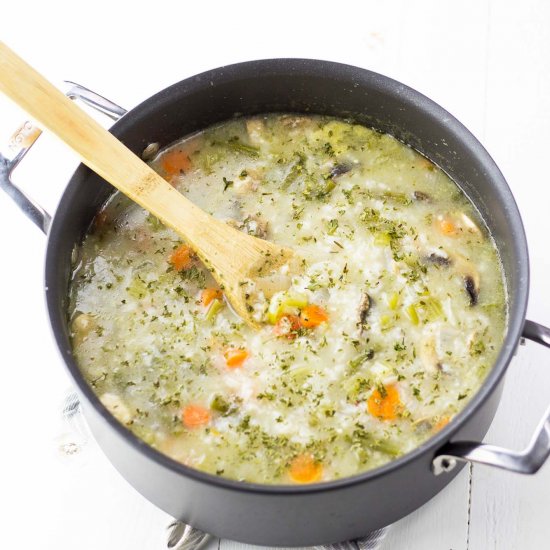 Vegetarian Wild Rice Soup