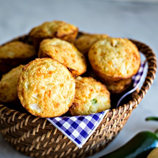 Mexican Cornbread Muffins