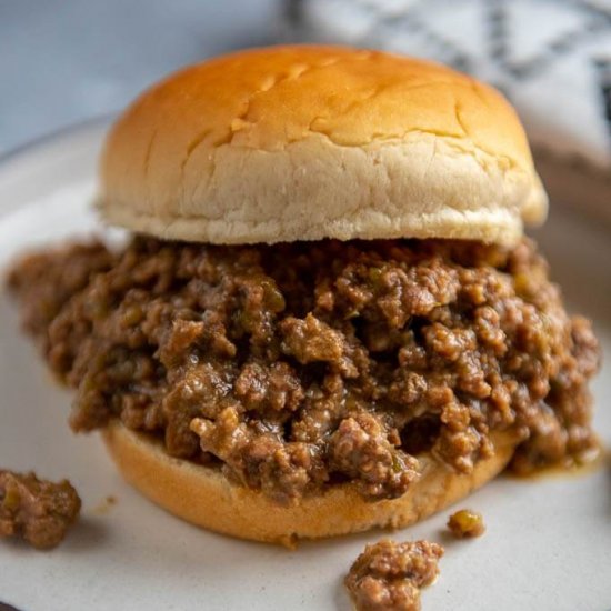 Philly Cheesesteak Sloppy Joes