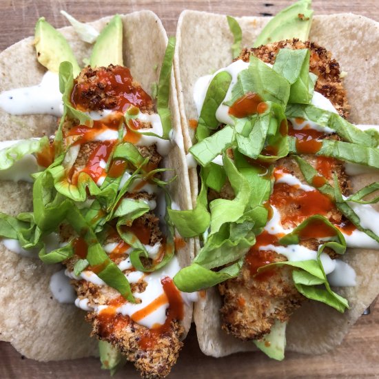 Buffalo Chicken Tacos