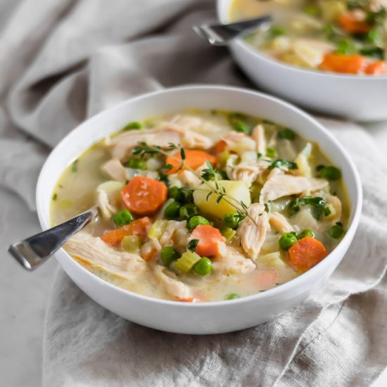 Chicken Pot Pie Soup