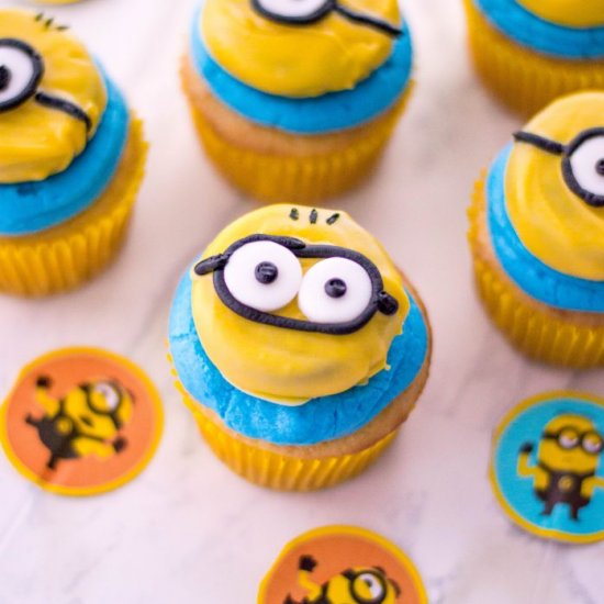 Minion Cupcakes