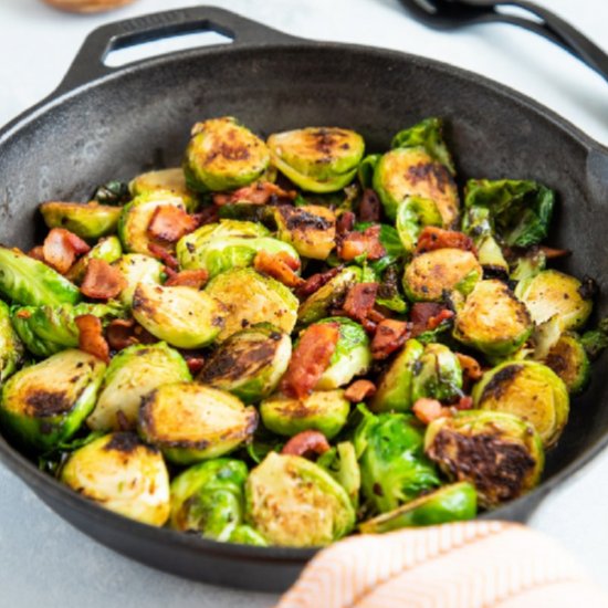 Brussel Sprouts with Bacon