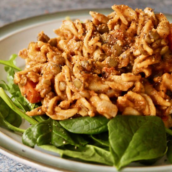 Vegan Lentil Ragu