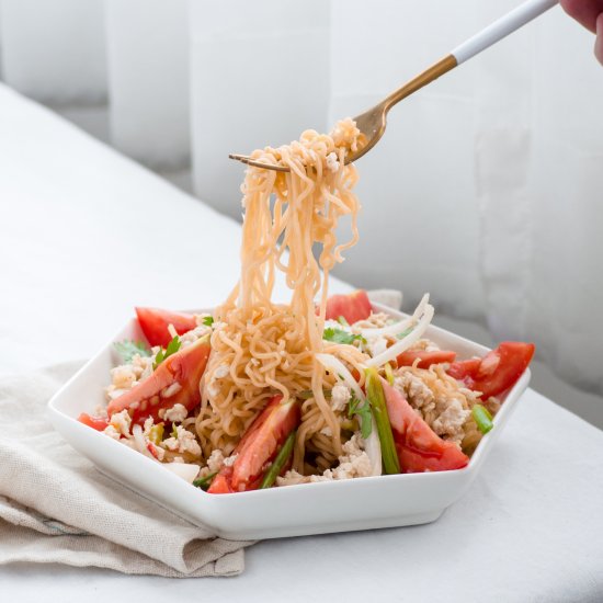 Thai Instant Noodle Salad