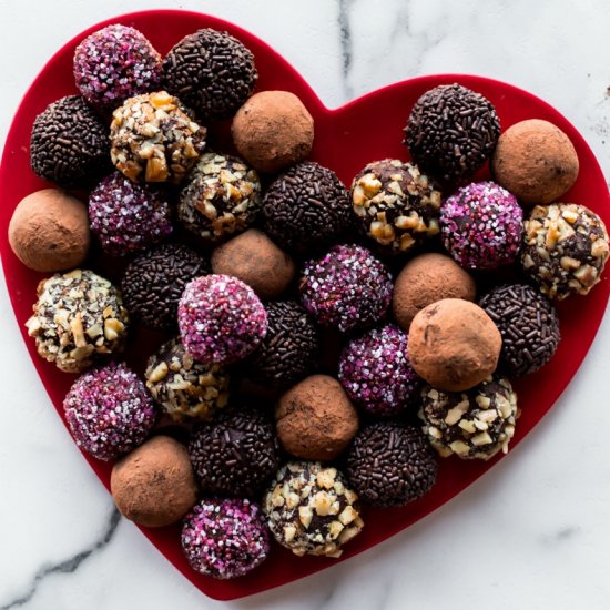 Homemade Chocolate Truffles