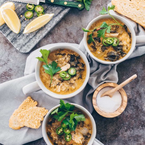 Chicken Quinoa and Vegetable Soup