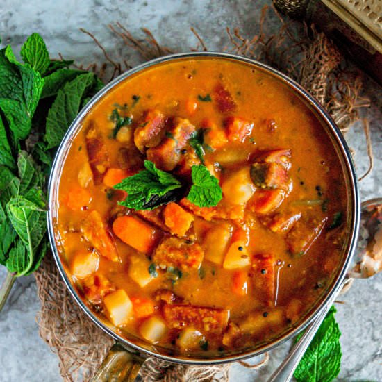 Root Vegetable Kootu/Stew