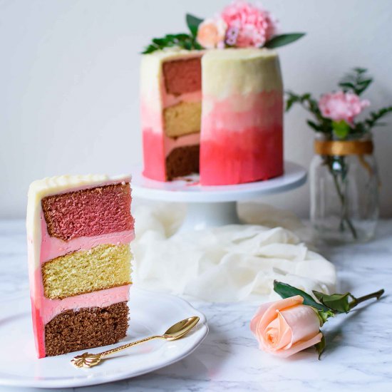 Neapolitan Cake