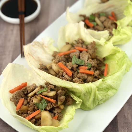 Chicken Lettuce Wraps