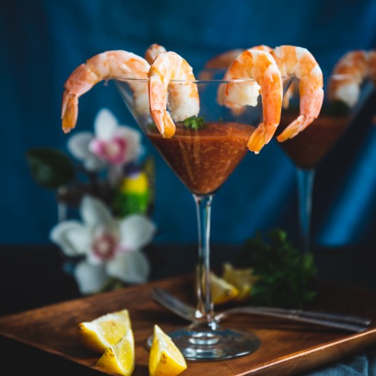 Classic Keto Shrimp Cocktail