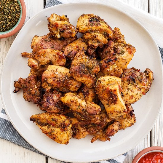 Za’atar and Harissa Boneless Wings