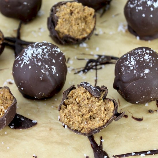 Sea Salt Chocolate Truffles