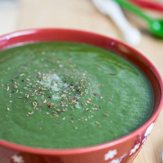 Instant Pot Spinach & Parsnip Soup