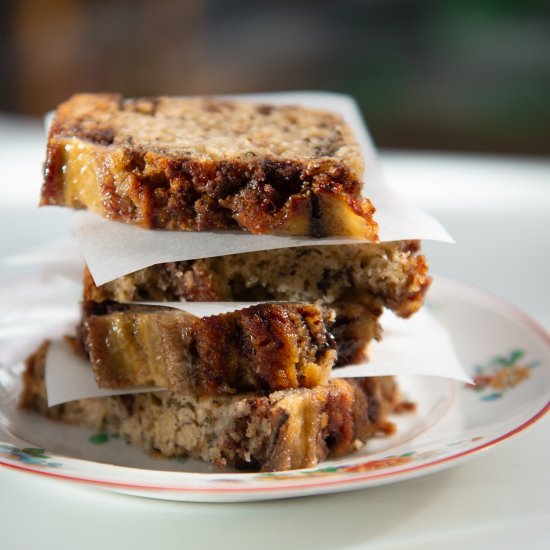 Chocolate and Hazelnut Banana Bread