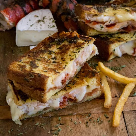 Bacon Lobster Grilled Cheese