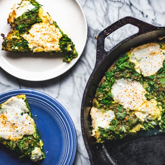 Herby Yogurt Frittata