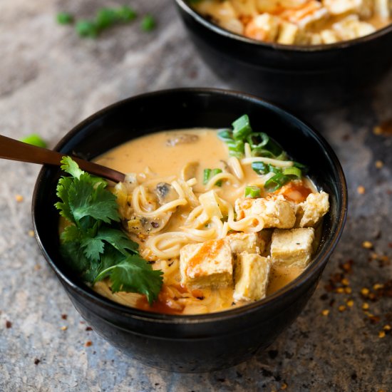 Vegan Thai Coconut Soup