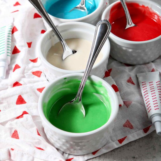 Easy Sugar Cookie Icing