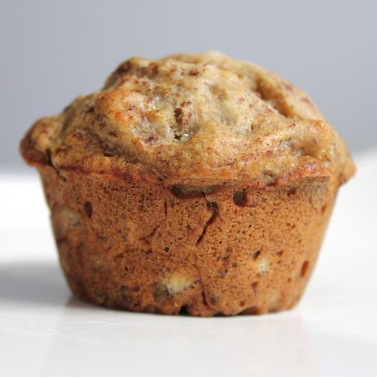 Vegan Banana Nut Muffins