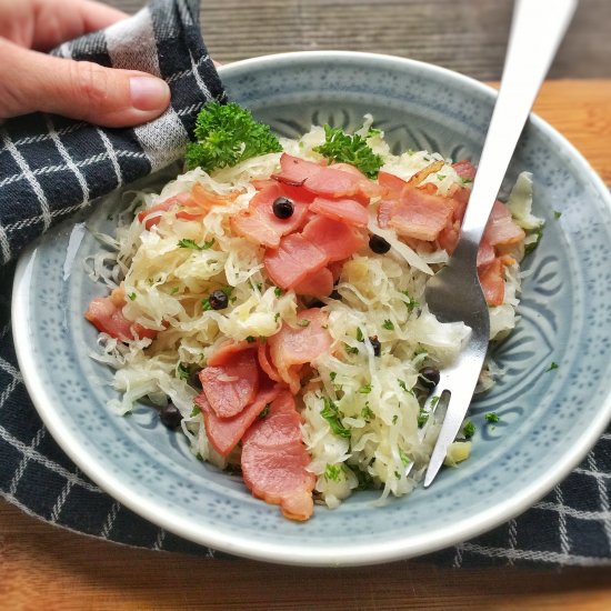 Sauerkraut with Bacon