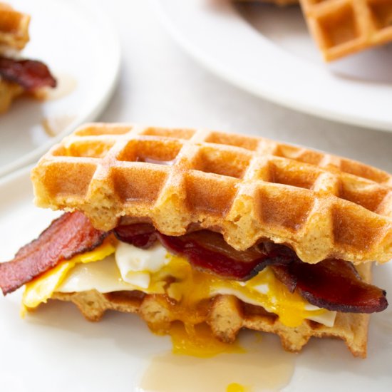 Grain-Free Waffle Sandwich