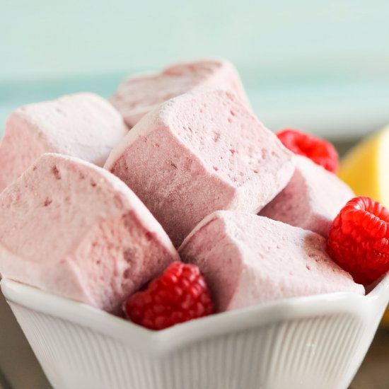 Raspberry Hibiscus Marshmallows