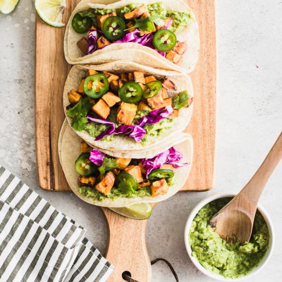 Vegan Sweet Potato Tacos