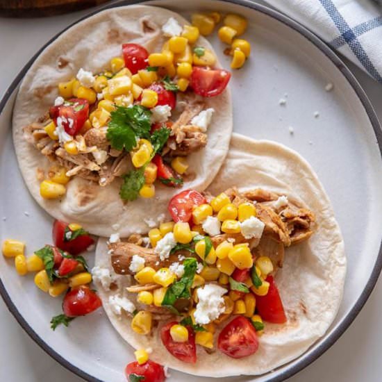 Instant Pot Chicken Tacos