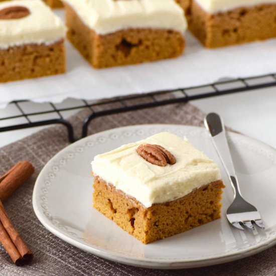 Pumpkin bars