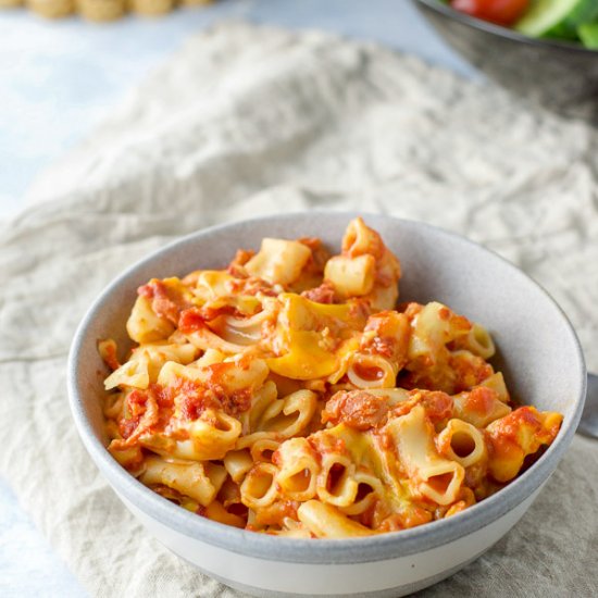 Bacon Tomato Pasta