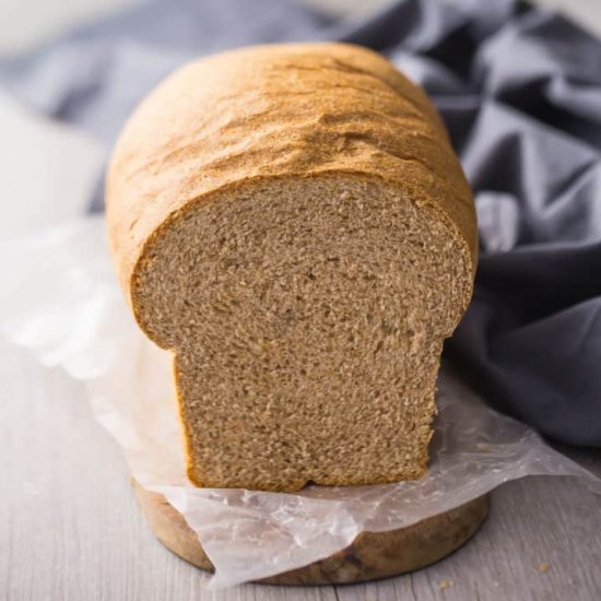 Soft Whole Wheat Bread