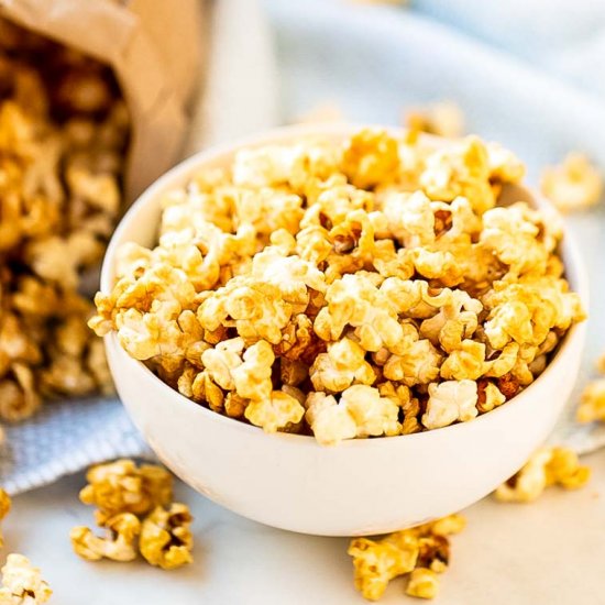 Microwave Caramel Corn