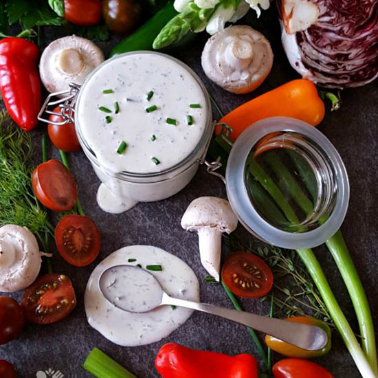 Homemade Buttermilk Ranch Dressing