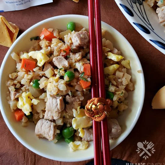 Low Carb Pork Cauli Fried Rice