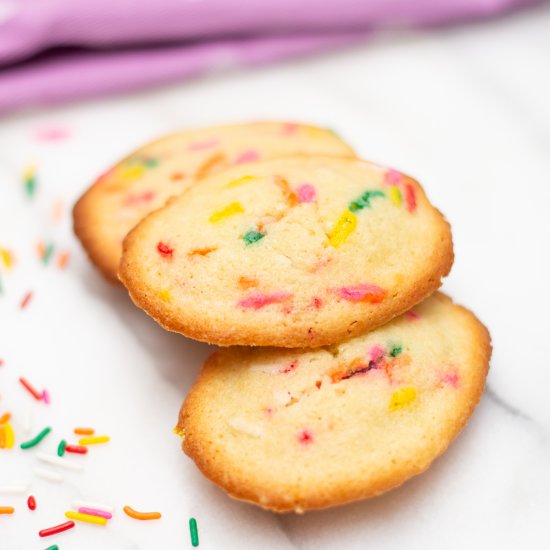 Birthday Cake Madeleines