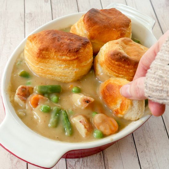 Easy Vegetarian Pot Pie