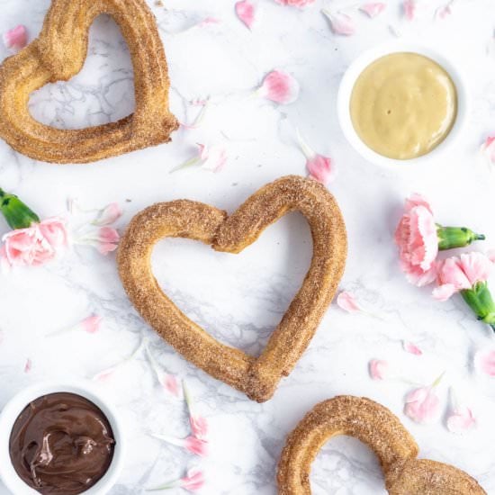 Heart Churros